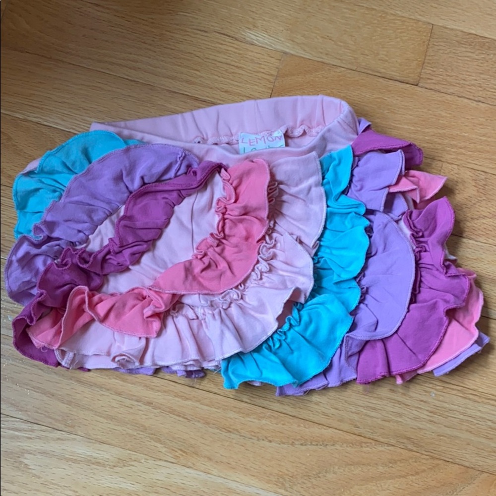 Lemon loves lime skort